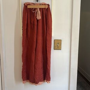 Chan Luu 100% silk pants sz M like new